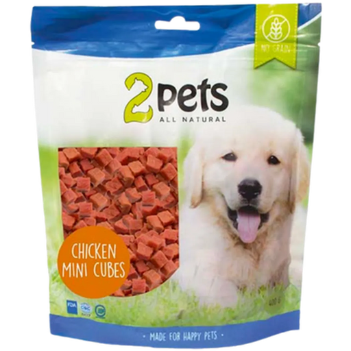 2pets Dogsnack MiniCubes Chicken