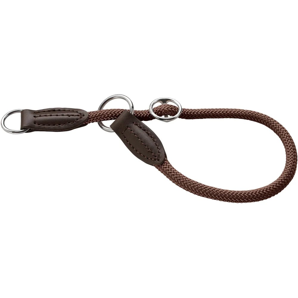 HUNTER Freestyle halsband halvstryp Mörkbrun