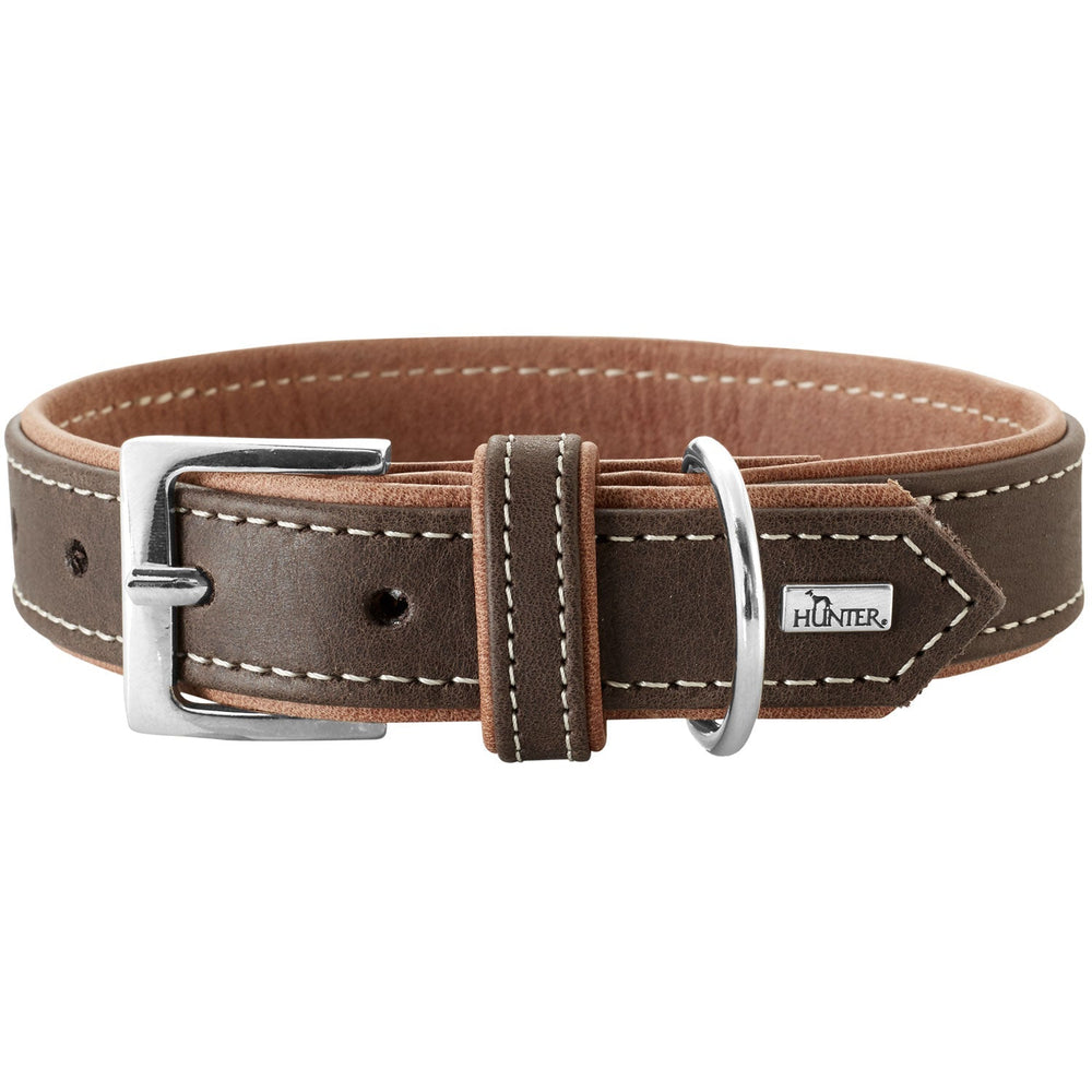 HUNTER Porto halsband Mörkbrun/Cognac