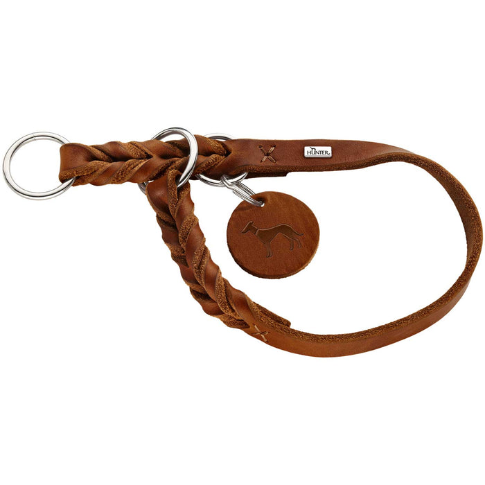 HUNTER Solid Education halsband halvstryp Cognac