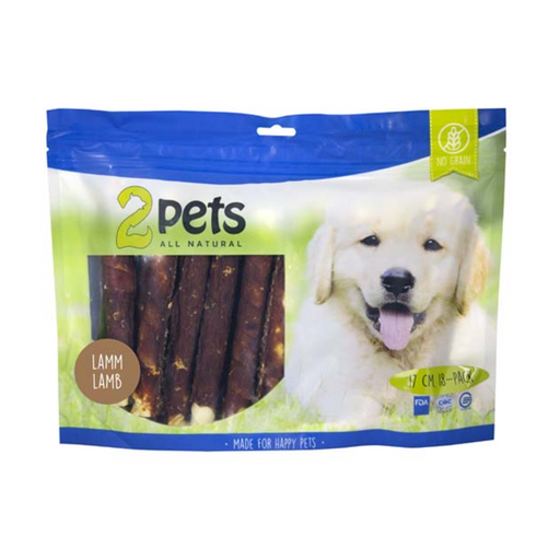 2pets Tuggrulle m lamm 17cm 18-pack XL, 840g