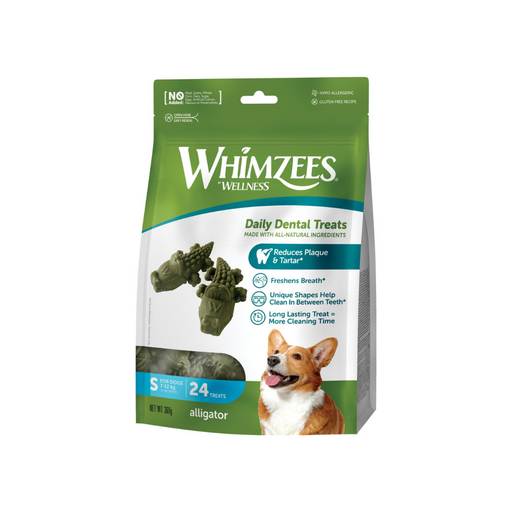 Whimzees Alligator Dental Stick S